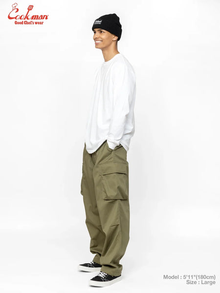 Cookman Tactical Cargo pants - Olive