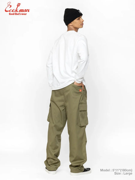 Cookman Tactical Cargo pants - Olive