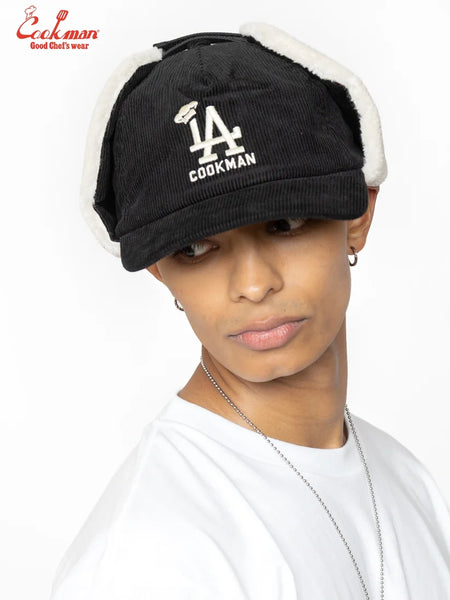 Cookman Flight Cap - Chef Hat LA -  Black