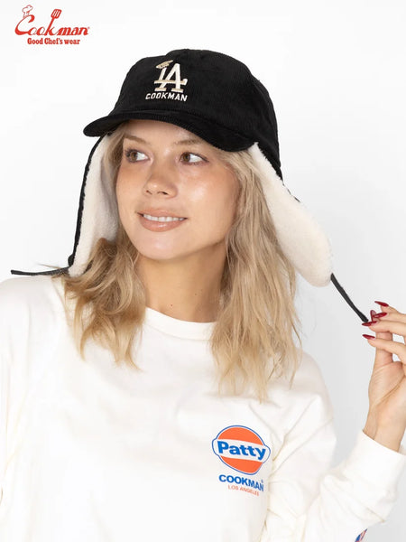 Cookman Flight Cap - Chef Hat LA -  Black