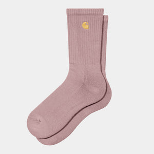 Carhartt Chase Sock - Glassy Pink/Gold