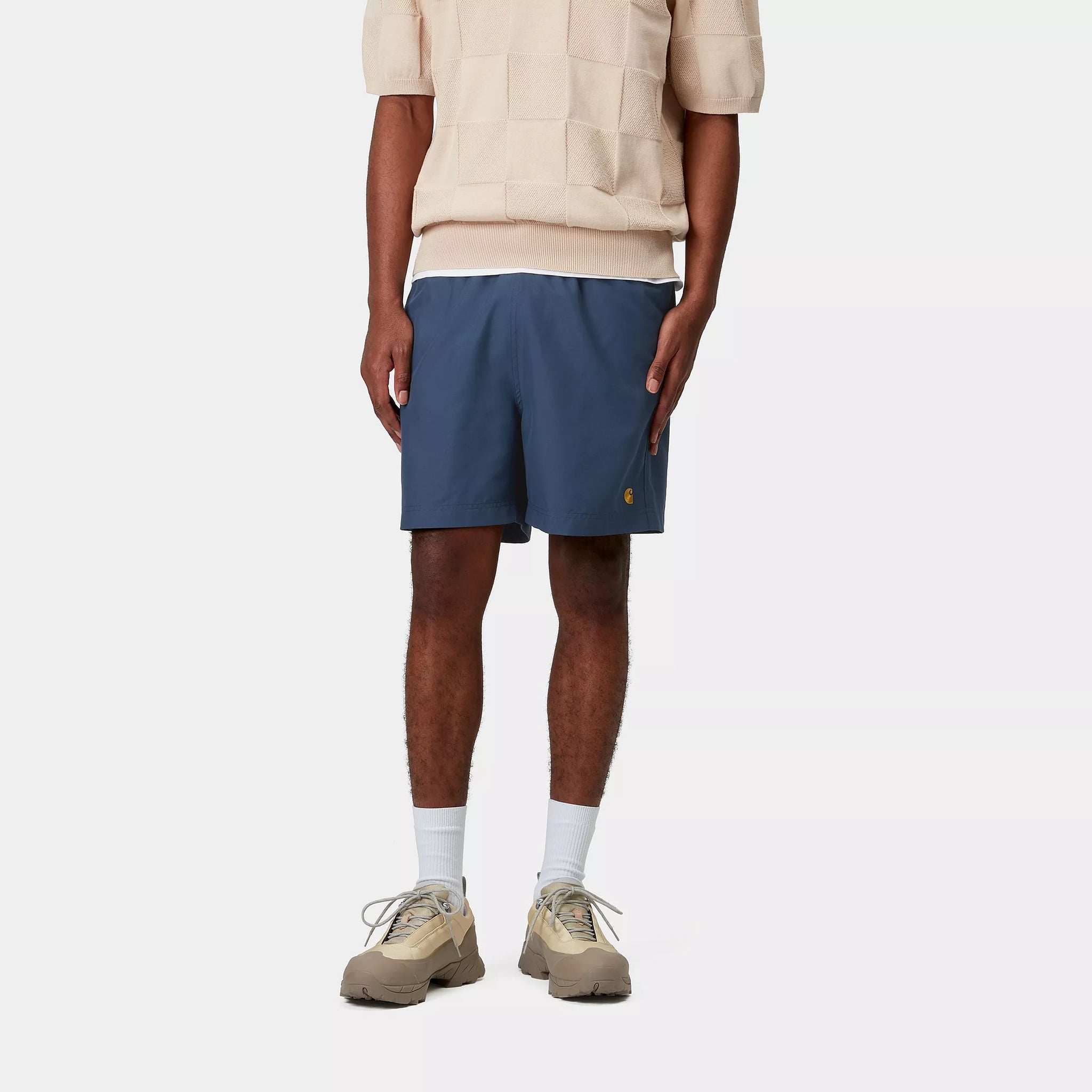 Carhartt Chase Swimimers - Dusky Blue/Gold