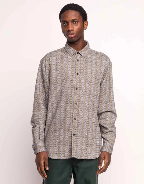 Olow L/S Nago Shirt - Visakha - Grey