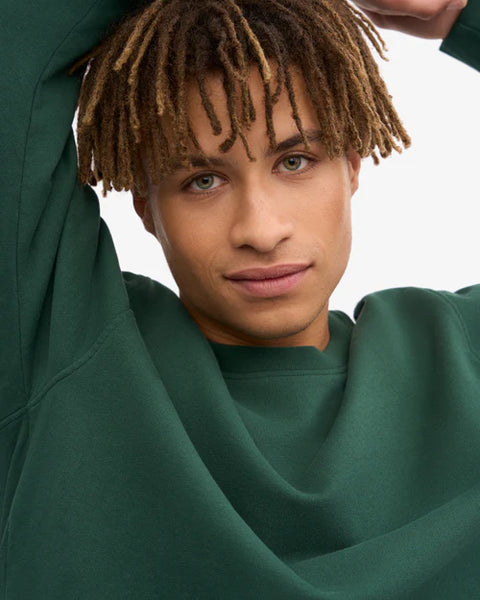 Colorful Standard Organic Mens Sweatshirt - Emerald Green