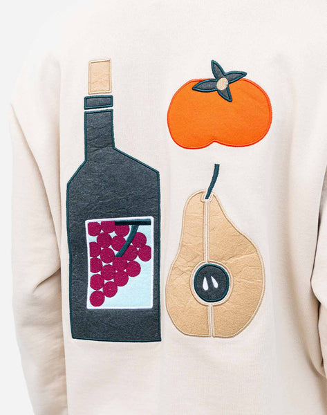 Olow Lunchtime Sweatshirt - Cream