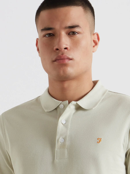 Farah Blanes S/S Polo - Soft Green