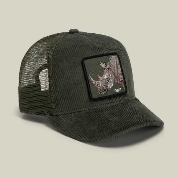 Goorin Bros. Corduroy Tuff Trucker Cap - Olive