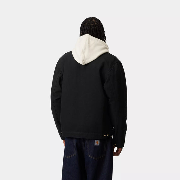 Carhartt Detroit Jacket (Summer) - Black/Black Rinsed