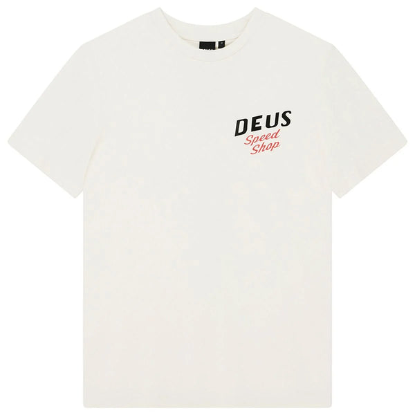 Deus Ex Machina Dog Leg Tee - Dirty White