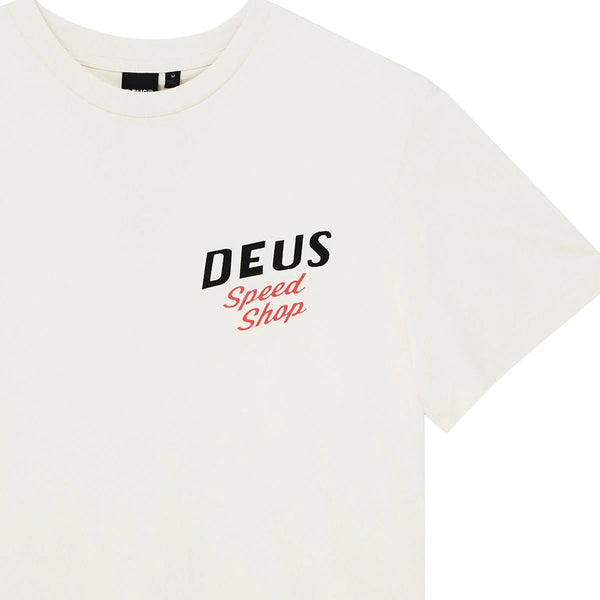 Deus Ex Machina Dog Leg Tee - Dirty White