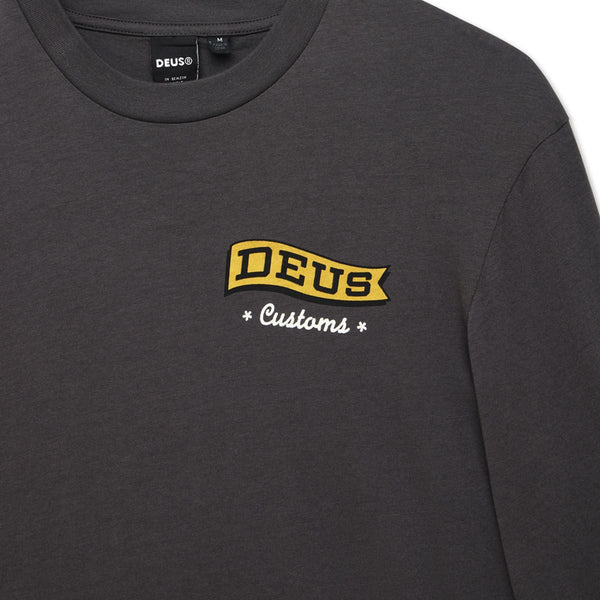 Deuis ex Machina Momento L/S Tee - Anthracite