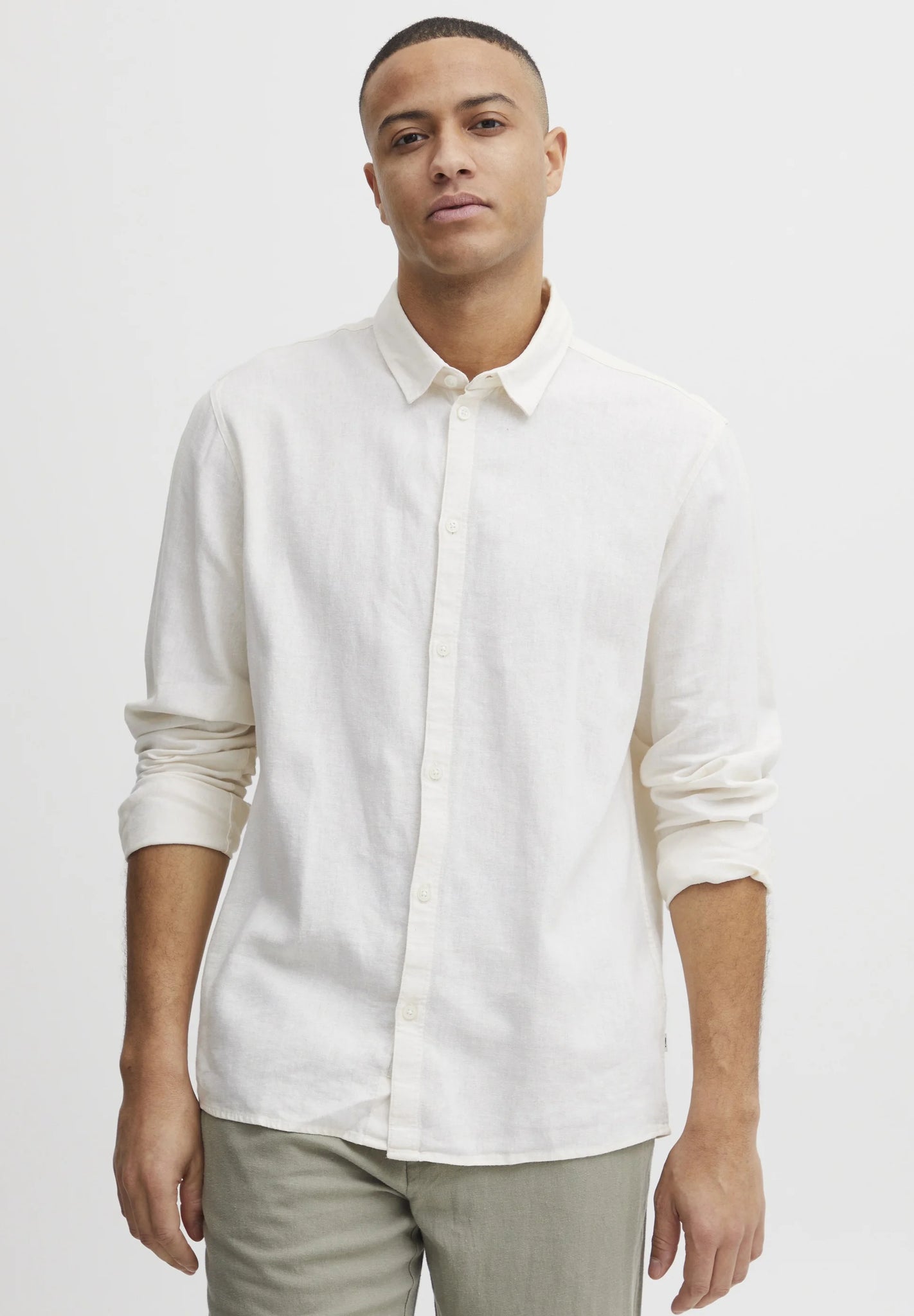 !Solid Sdenea Allan Shirt - Off White