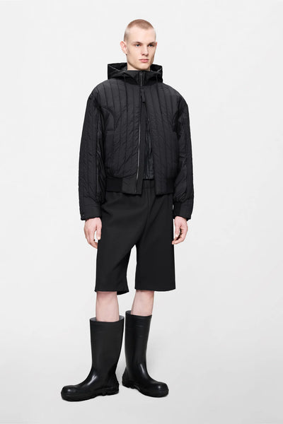 Rains Koya Vision T1 Bomber Jacket - Black