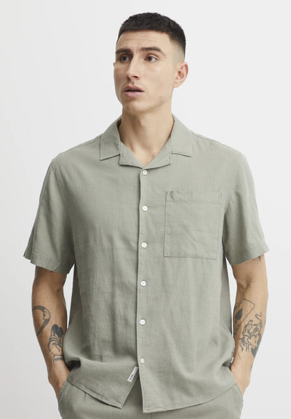 !Solid Sdallan S/S Shirt - Vetiver