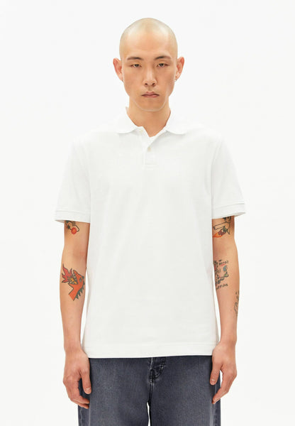 Armed Angels Maario Polo Shirt - White