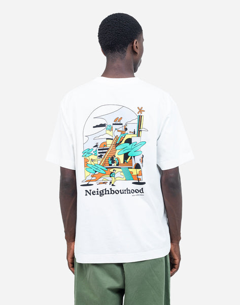 Olow Neighbourhood Tee - Ecru