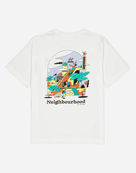 Olow Neighbourhood Tee - Ecru