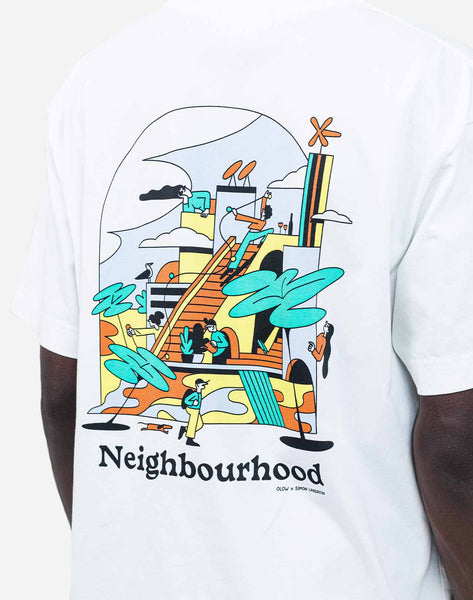 Olow Neighbourhood Tee - Ecru