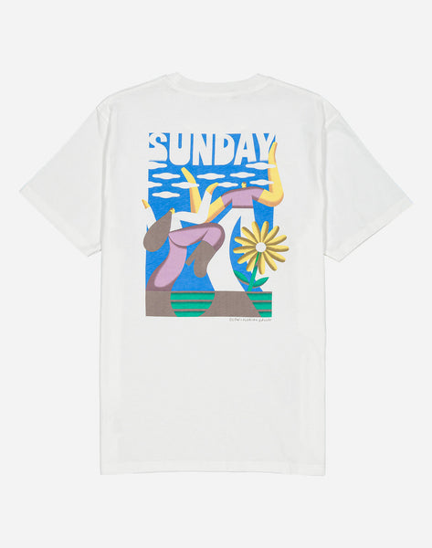 Olow Sunday Tee - Ecru