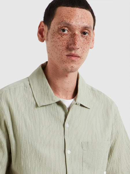 Farah Riley S/S Shirt - Green Shade