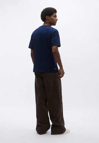 Scotch & Soda Embroidered Tee - Pageant Blue
