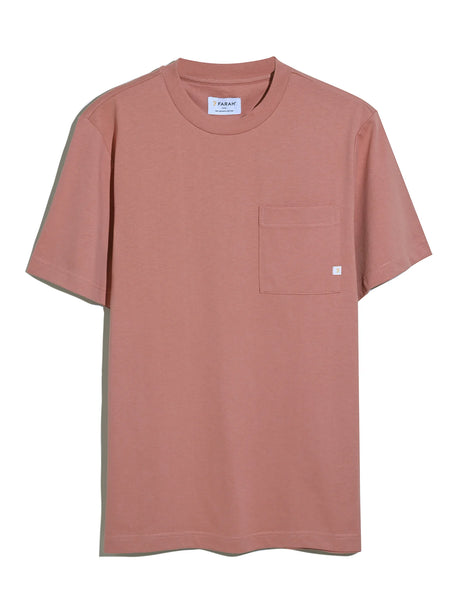 Farah Stacy Pocket Tee - Varsity Pink