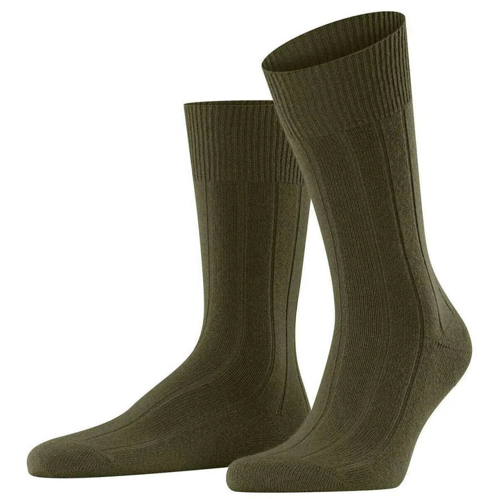 Falke Mens Lhasa Rib Socks - Artichoke