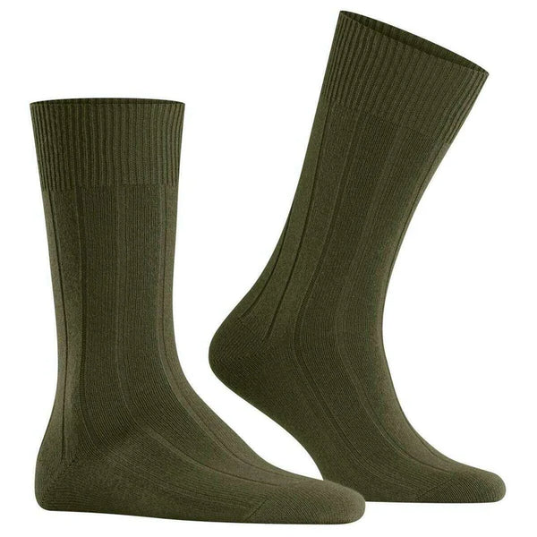 Falke Mens Lhasa Rib Socks - Artichoke