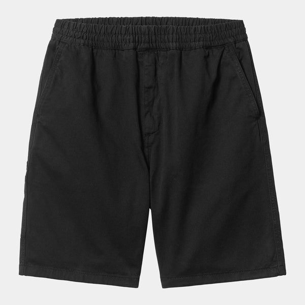 Carhartt Flint Short - Moraga Twill/Black Garment Dyed
