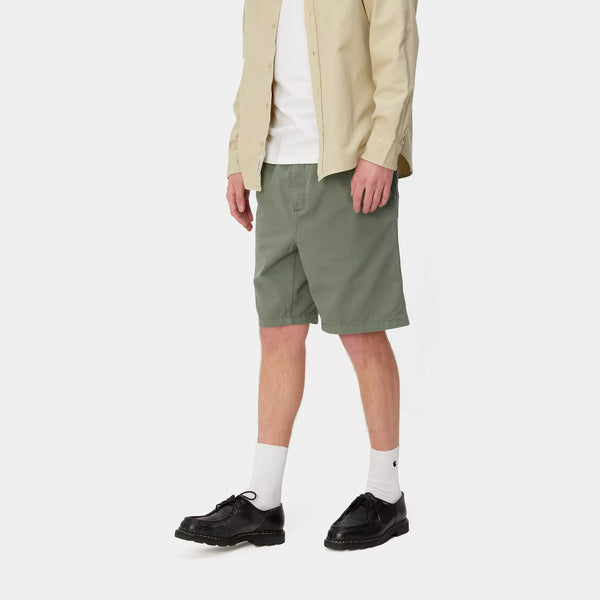 Carhartt Flint Short Moraga Twill - Park (Garment Dyed)
