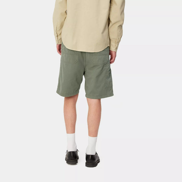 Carhartt Flint Short Moraga Twill - Park (Garment Dyed)
