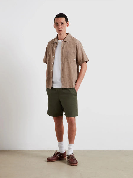 Farah Riley S/S Shirt - Ashen Taupe