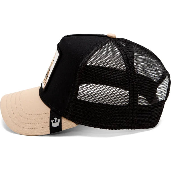 Gooring Bros. The Amigo Trucker Cap - Black/Beige