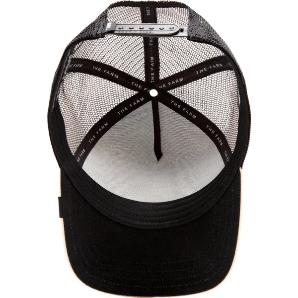 Gooring Bros. The Amigo Trucker Cap - Black/Beige