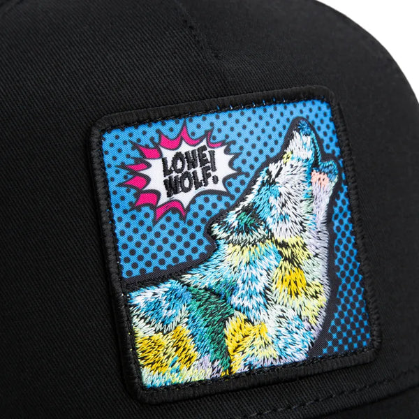 Goorin Bros. Pop Art Lone Wolf Trucker Cap - Black