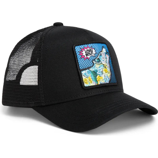 Goorin Bros. Pop Art Lone Wolf Trucker Cap - Black