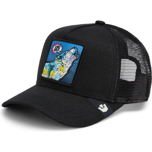 Goorin Bros. Pop Art Lone Wolf Trucker Cap - Black