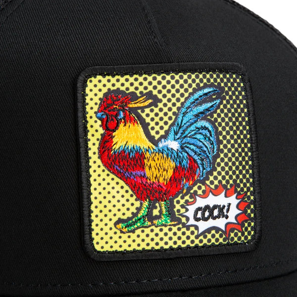 Goorin Bros. Pop Art Rooster Trucker Cap - Black
