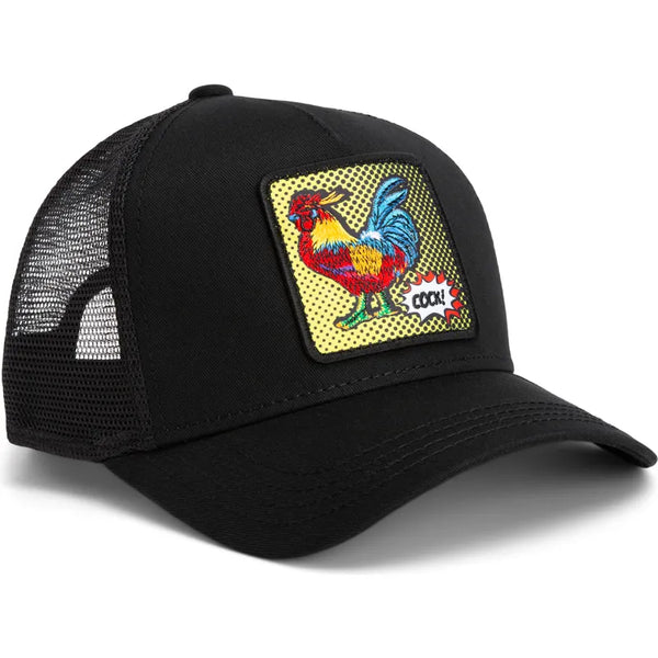 Goorin Bros. Pop Art Rooster Trucker Cap - Black