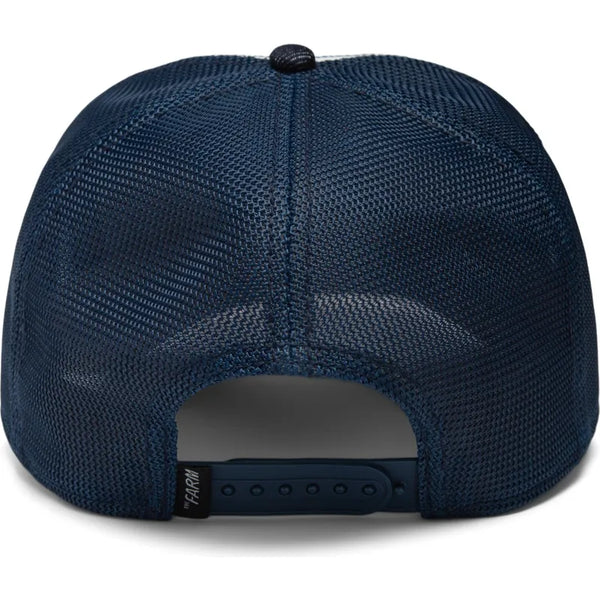 Goorin Bros. The Bandit Coyote Trucker Cap - Grey/Navy