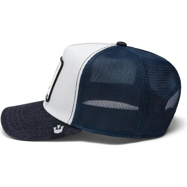 Goorin Bros. The Bandit Coyote Trucker Cap - Grey/Navy