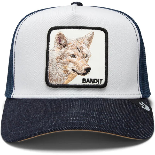 Goorin Bros. The Bandit Coyote Trucker Cap - Grey/Navy