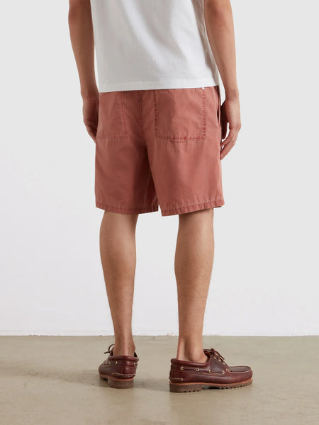 Farah Swinton Frost Shorts - Dusty Red