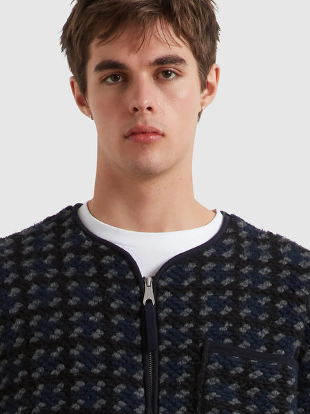 Farah Danby Full Zip Sweat - True Navy