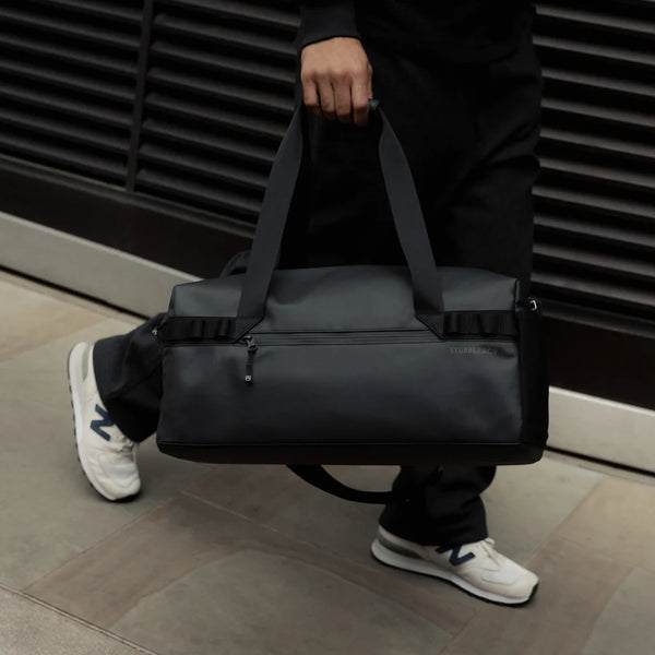 Stubble & Co. 25L Gym Duffel  Bag - Black
