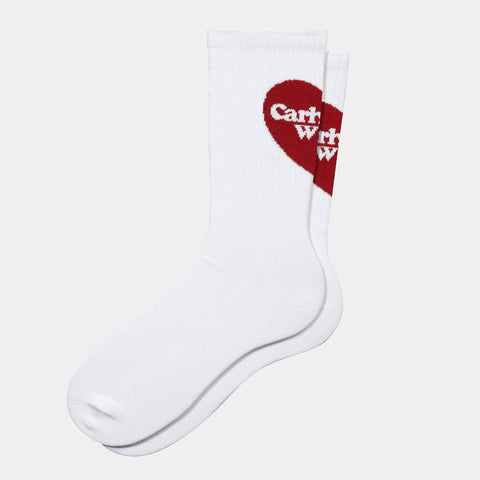 Carhartt Heart Socks - White