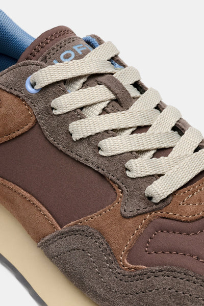 Hoff City Retro Trainer - Chocolate