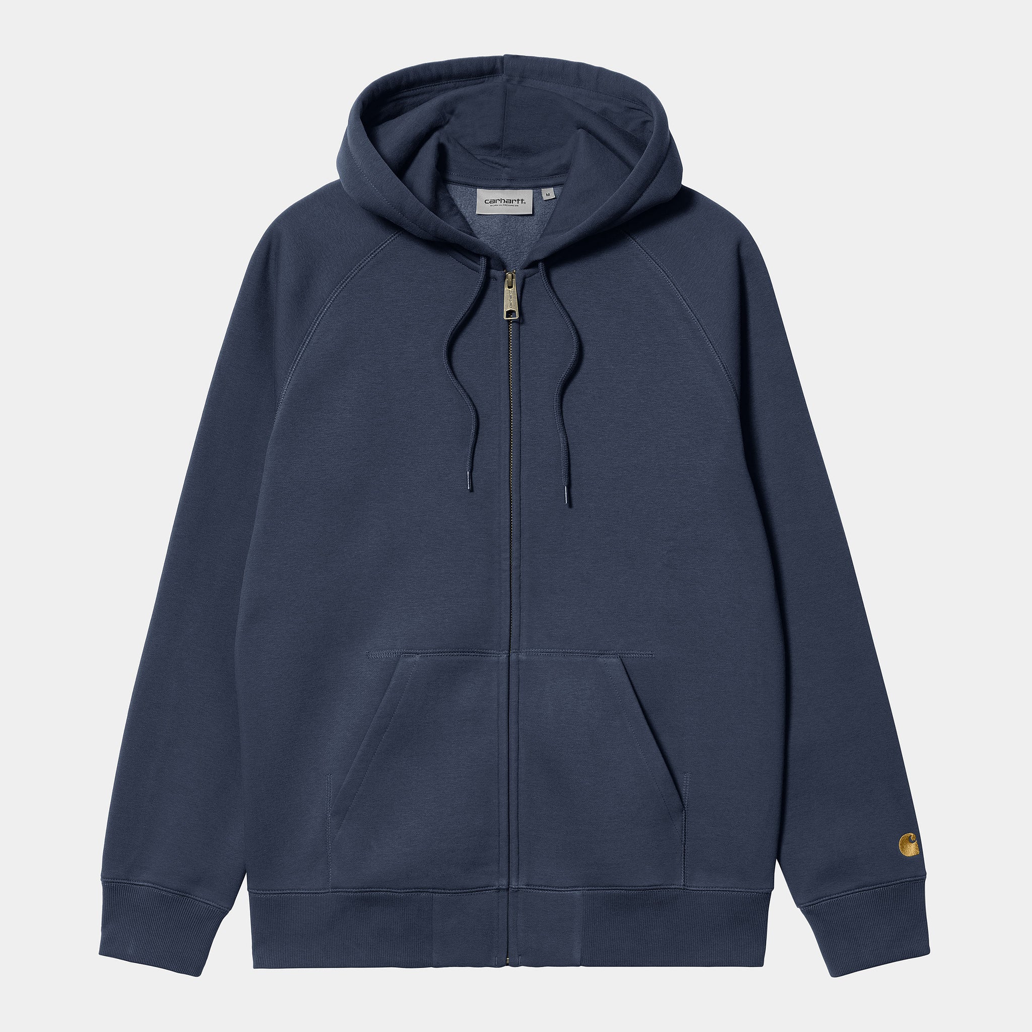 Carhartt Hooded Chase Jacket - Blue/Gold