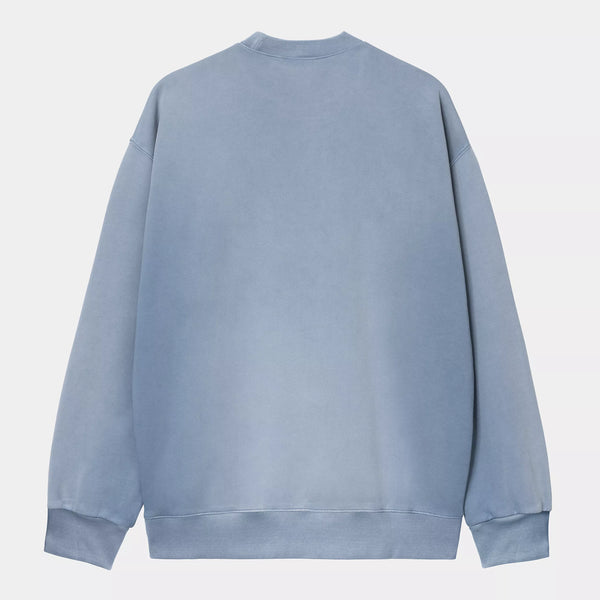 Carhartt Hudson Sweat - Sorrent (Chalk Wash)