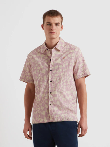 Farah S/S Angelo Shirt - Birch Grey